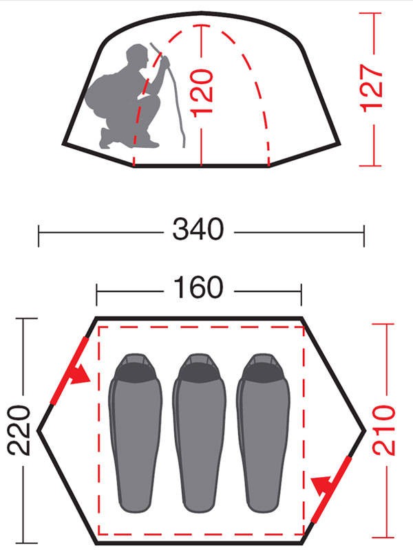 Палатка «Битл 3» Палатка «Битл 3»