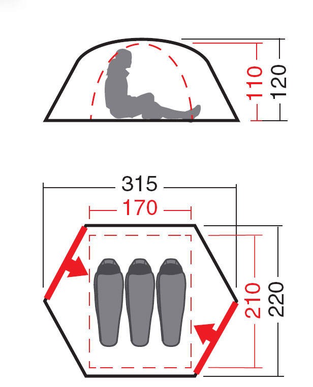 Палатка «Эксплорер 3 N» Палатка «Эксплорер 3 N»